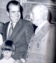 Franco and Nixon: great chums